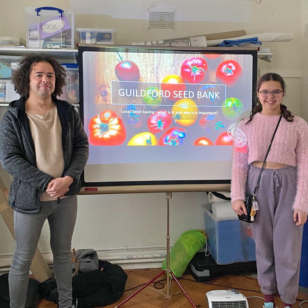 Guildford Seed Bank Talk at Dorking Eco Hub