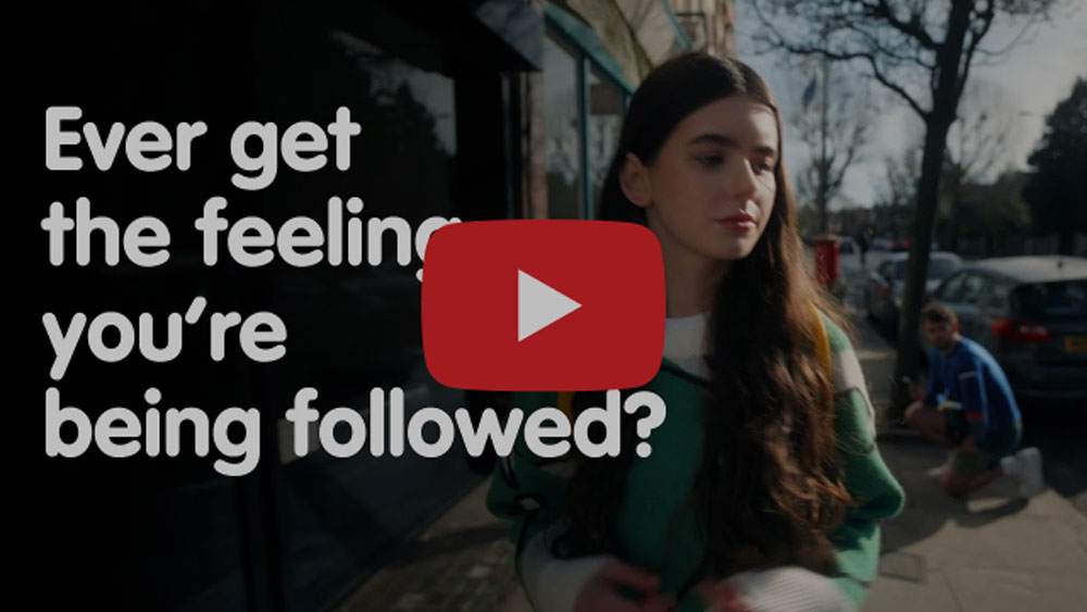 Stop following me campaign